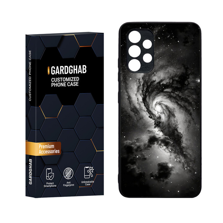 کاور گارد قاب مدل دورژله ای پشت گلس پسرانه مناسب برای گوشی موبایل سامسونگ Galaxy A32 4G