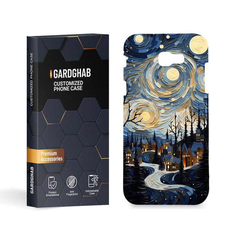 کاور گارد قاب مدل ساده مناسب برای گوشی موبایل سامسونگ Galaxy A7 2017 / A720