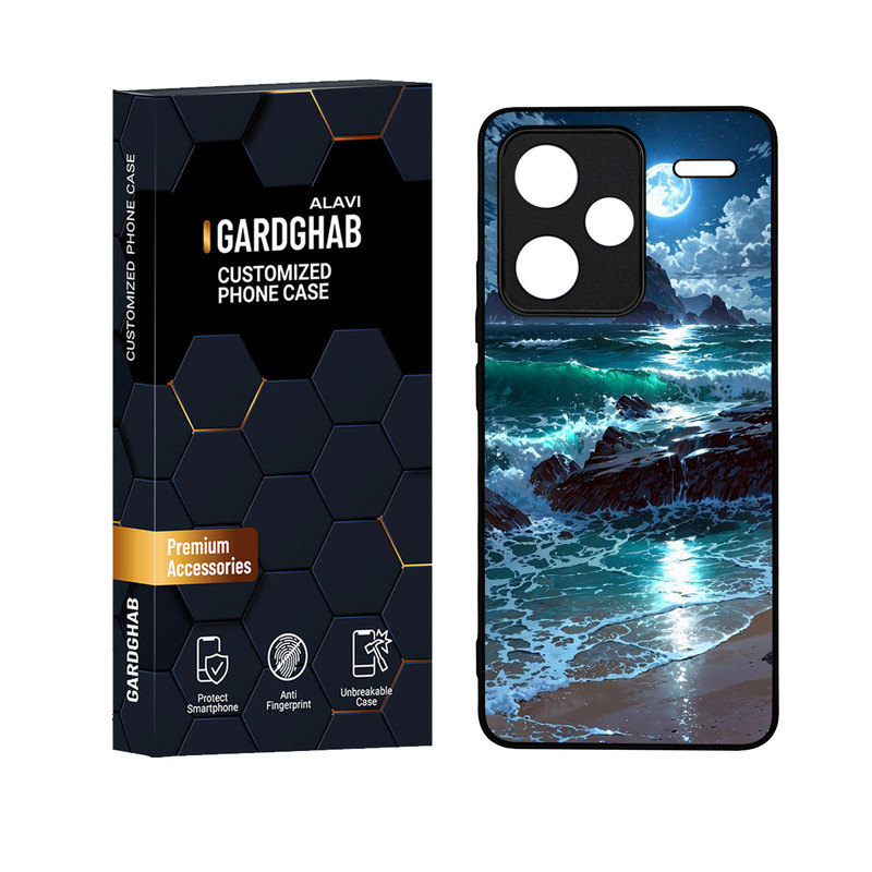 کاور گارد قاب علوی مدل دور ژله ای مناسب برای گوشی موبایل شیائومی Redmi Note 13 Pro Plus 5G