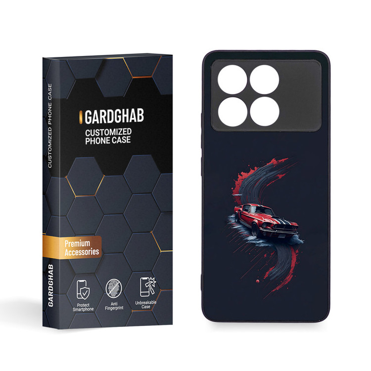 کاور گارد قاب مدل پسرانه مناسب برای گوشی موبایل شیائومی Poco X6 Pro 5G