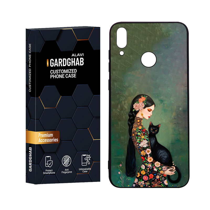 کاور گارد قاب علوی مدل Glass مناسب برای گوشی موبایل هانر 8C