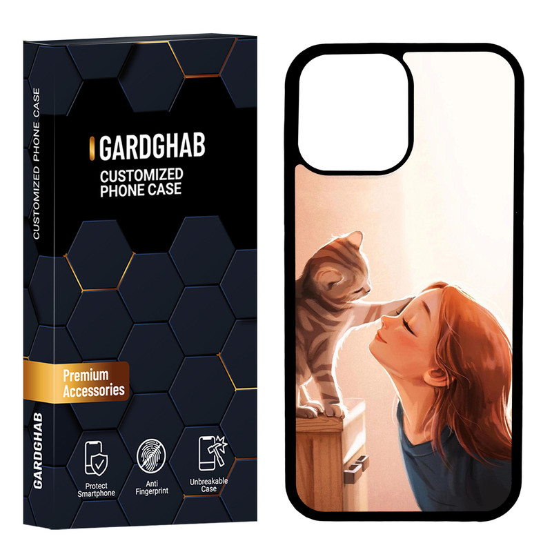 کاور گارد قاب مدل دور ژله ای دخترانه مناسب برای گوشی موبایل اپل iPhone 13 Promax