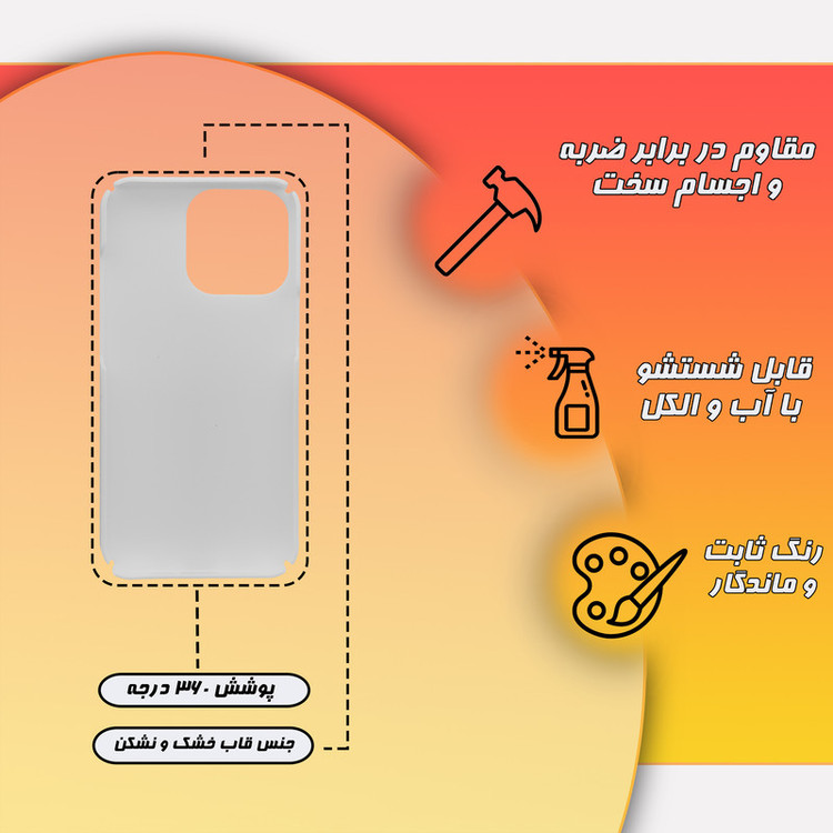 کاور گارد قاب مدل فانتزی مناسب برای گوشی موبایل اپل iPhone 13 pro