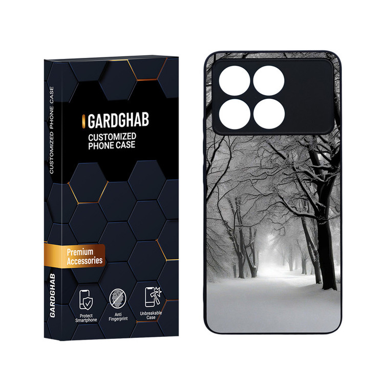 کاور گارد قاب مدل کهکشان و طبیعت مناسب برای گوشی موبایل شیائومی Redmi K70 / K70 Pro / Poco F6 Pro 5G