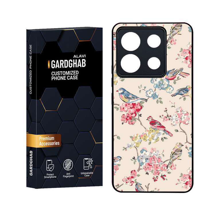 کاور گارد قاب علوی مدل Glass مناسب برای گوشی موبایل شیائومی Poco X6