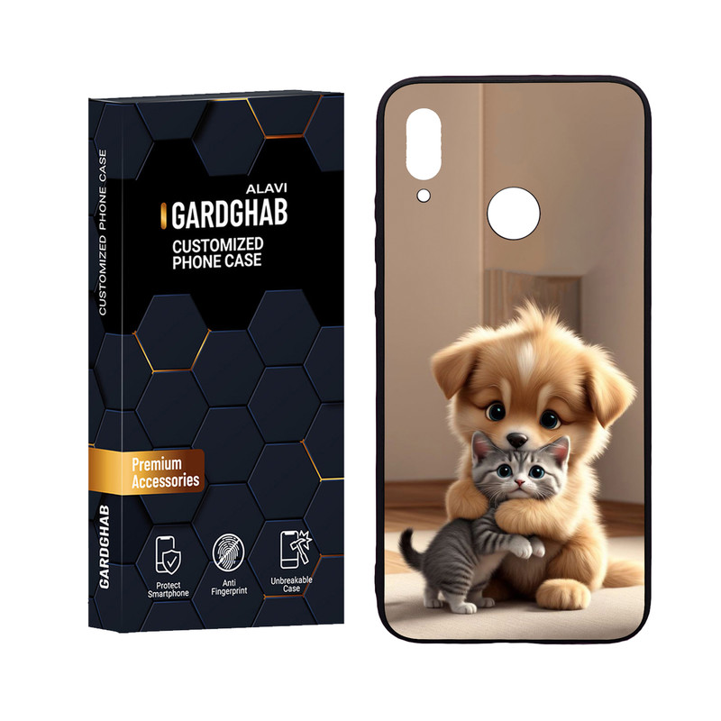 کاور گارد قاب علوی مدل Glass مناسب برای گوشی موبایل هواوی P Smart 2019
