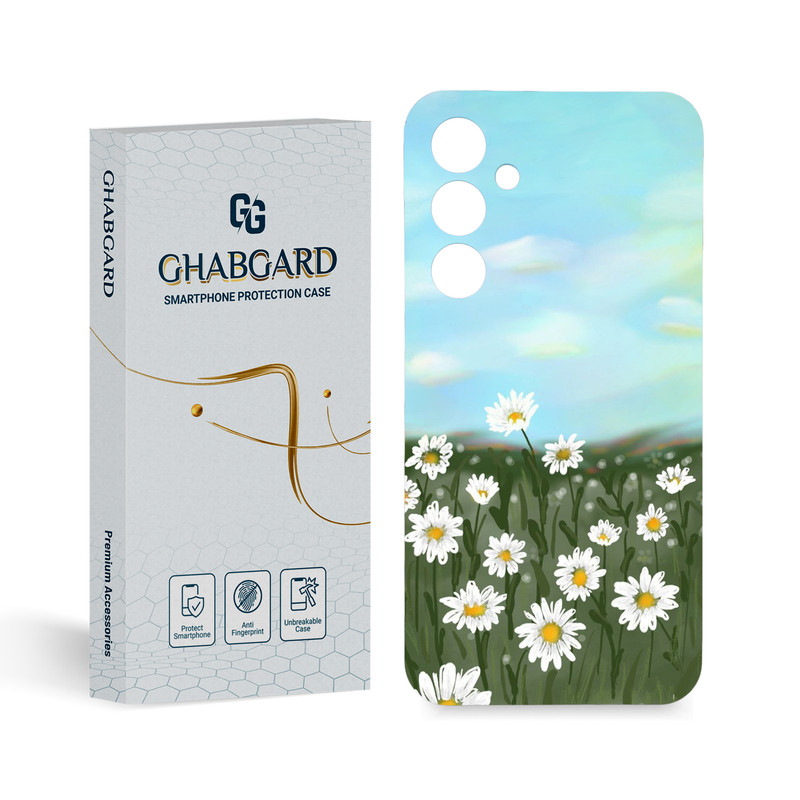 کاور قاب گارد مدل گل مناسب برای گوشی موبایل سامسونگ Galaxy A55 5G