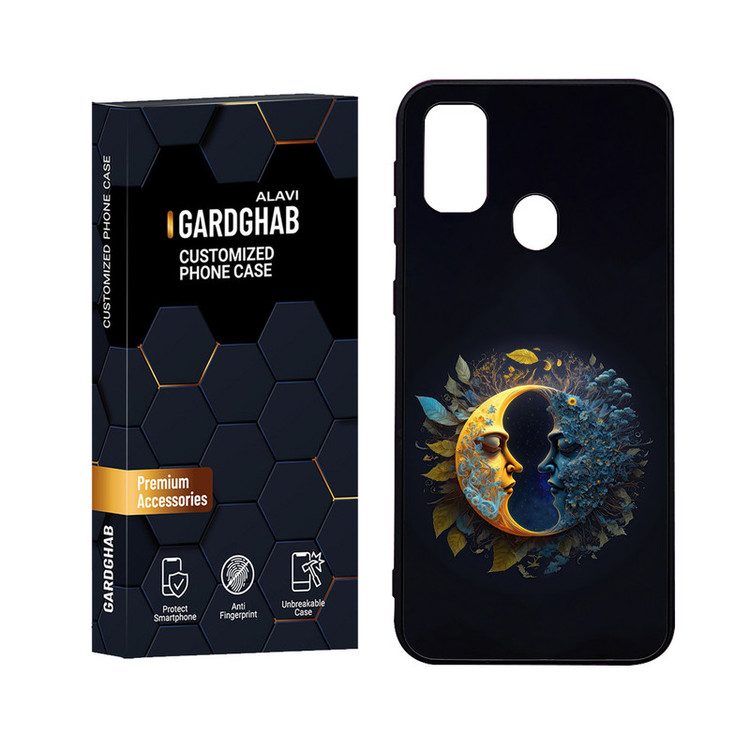 کاور گارد قاب علوی مدل Glass مناسب برای گوشی موبایل سامسونگ Galaxy M21