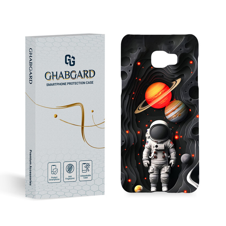 کاور گارد قاب مدل کهکشان مناسب برای گوشی موبایل سامسونگ Galaxy C5 Pro