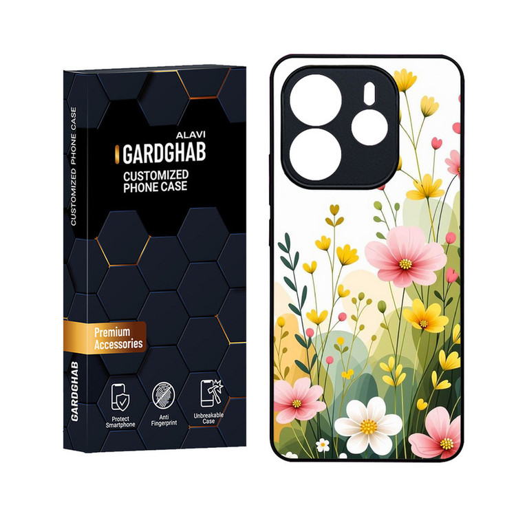 کاور گارد قاب علوی مدل MLG مناسب برای گوشی موبایل شیائومی Redmi Note 14 4G