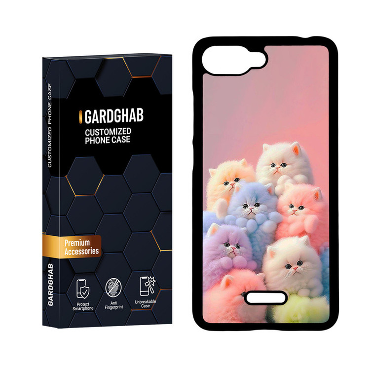 کاور گارد قاب مدل دور ژله ای فانتزی مناسب برای گوشی موبایل شیائومی Redmi 6A