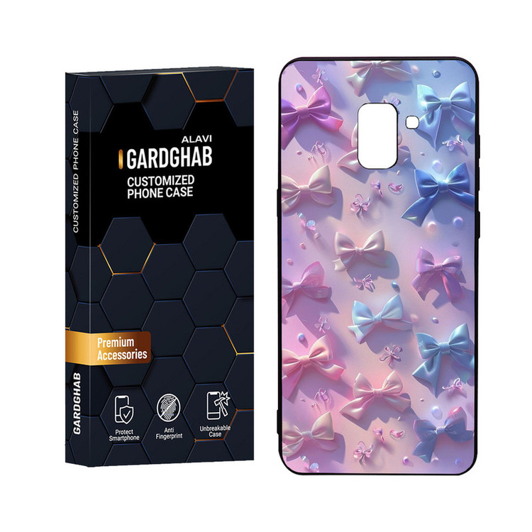 کاور گارد قاب علوی مدل Glass مناسب برای گوشی موبایل سامسونگ Galaxy A8 Plus