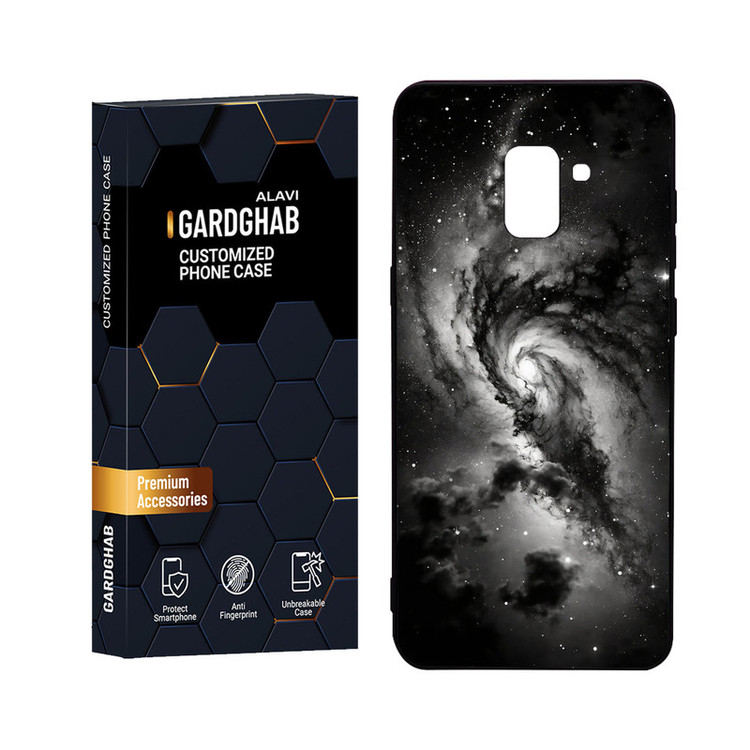 کاور گارد قاب علوی مدل Glass مناسب برای گوشی موبایل سامسونگ Galaxy A8 Plus