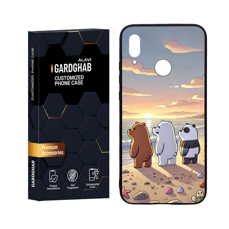 کاور گارد قاب علوی مدل Glass مناسب برای گوشی موبایل آنر 10 Lite