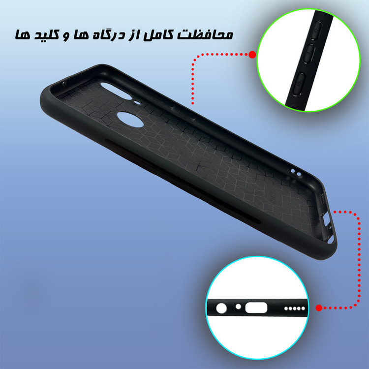 کاور گارد قاب علوی مدل Glass مناسب برای گوشی موبایل آنر 10 Lite