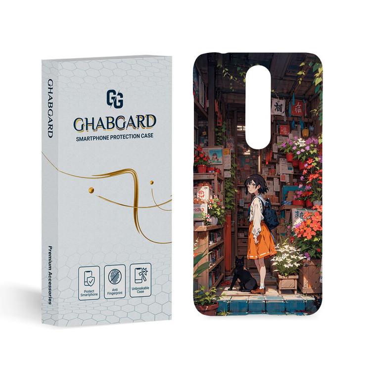 کاور قاب گارد مدل دخترانه مناسب برای گوشی موبایل نوکیا 5.1 Plus