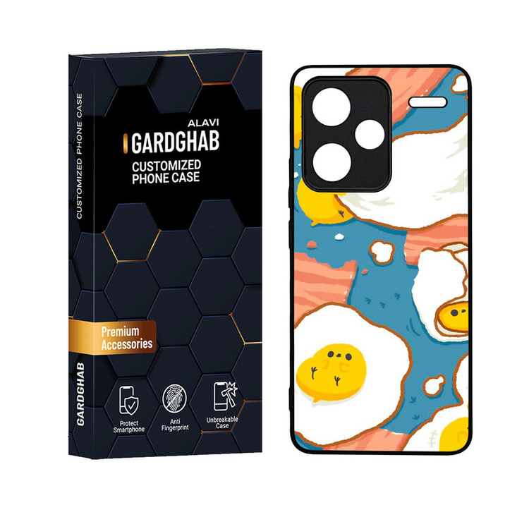 کاور گارد قاب علوی مدل دور ژله ای مناسب برای گوشی موبایل شیائومی Redmi Note 13 Pro Plus 5G