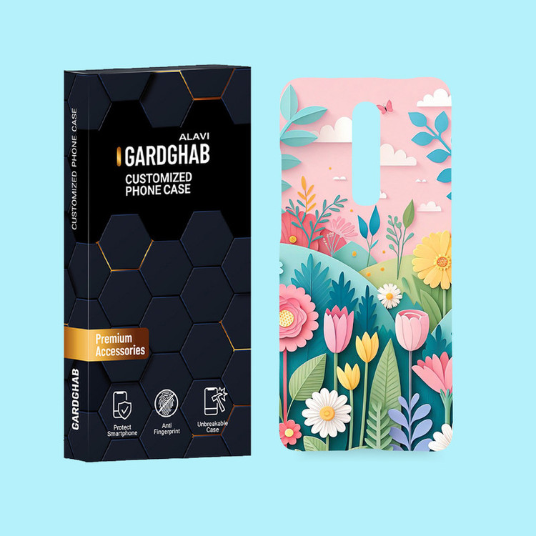 کاور گارد قاب علوی مدل گل مناسب برای گوشی موبایل شیائومی Mi 9T / Mi 9T Pro