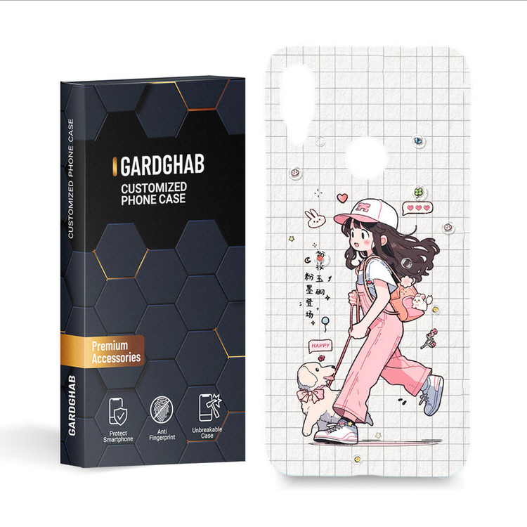 کاور گارد قاب مدل دخترانه مناسب برای گوشی موبایل شیائومی Redmi Note 7 / Note 7 Pro