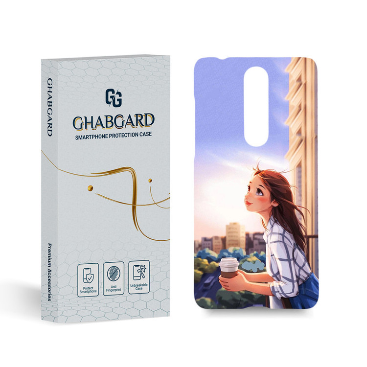 کاور گارد قاب مدل دخترانه مناسب برای گوشی موبایل نوکیا 3.1 plus