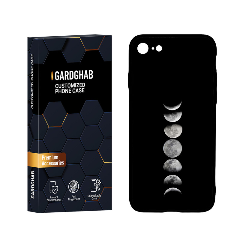کاور گارد قاب مدل پشت گلس ساده مناسب برای گوشی موبایل اپل iPhone 7 / 8 / SE 2020 / SE 2022