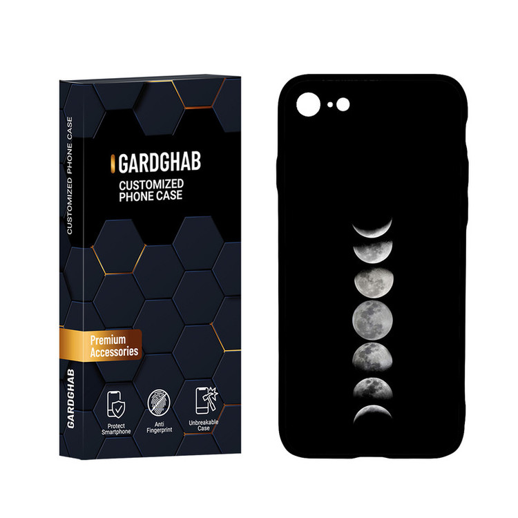 کاور گارد قاب مدل پشت گلس ساده مناسب برای گوشی موبایل اپل iPhone 7 / 8 / SE 2020 / SE 2022