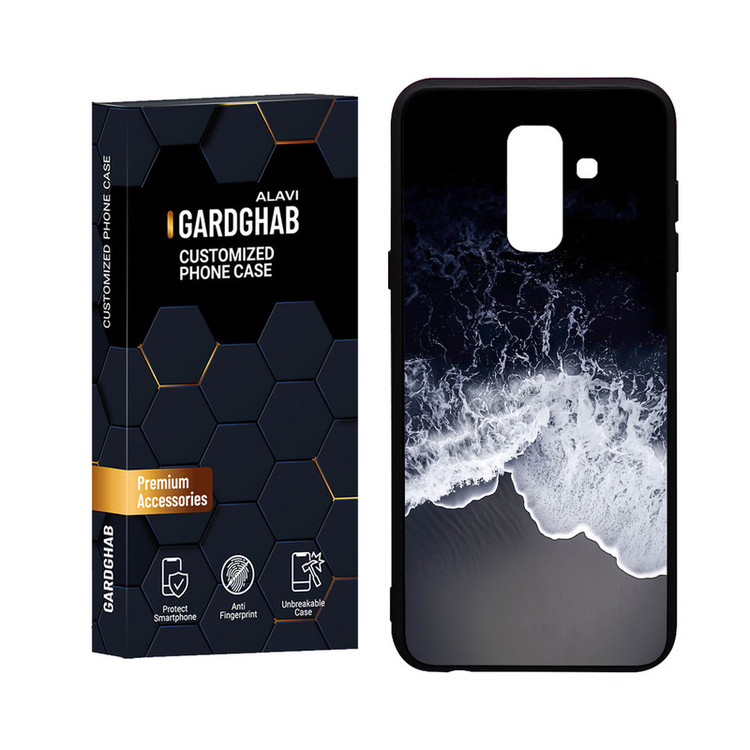 کاور گارد قاب علوی مدل Glass مناسب برای گوشی موبایل سامسونگ Galaxy J8 2018
