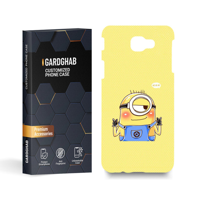 کاور گارد قاب مدل مینیون مناسب برای گوشی موبایل سامسونگ Galaxy j5 prime