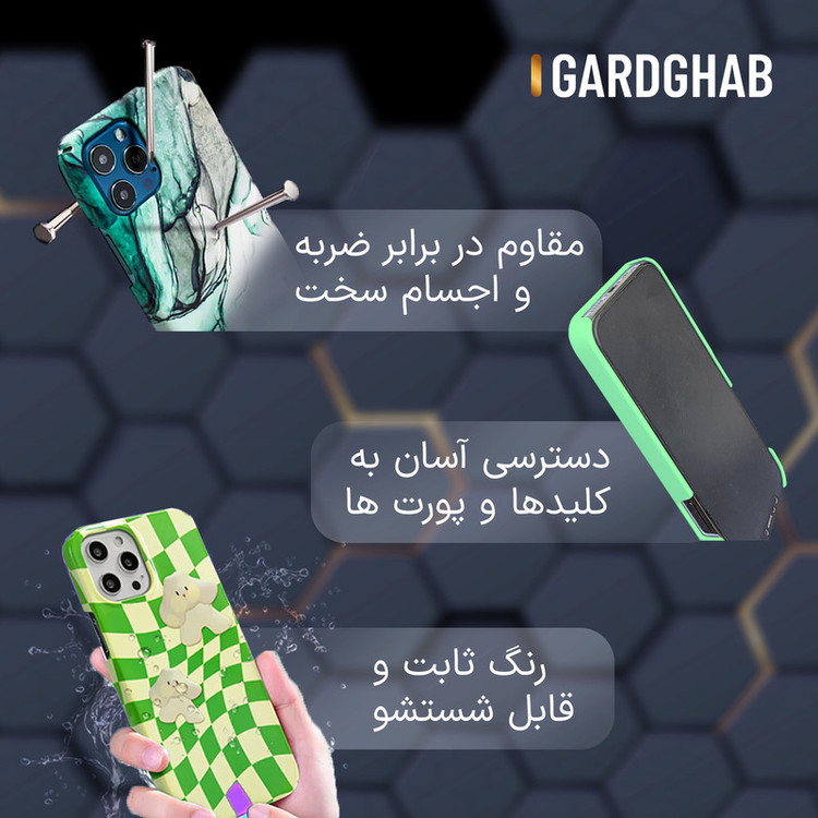کاور گارد قاب مدل پسرانه مناسب برای گوشی موبایل سامسونگ Galaxy M23 / F23