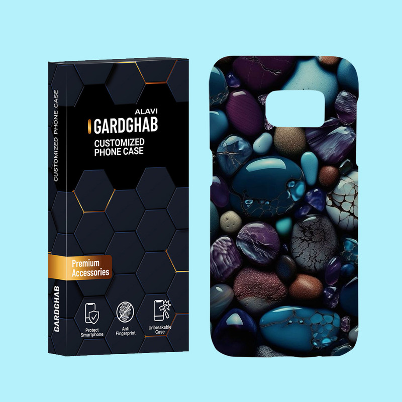 کاور گارد قاب علوی مدل هنری مناسب برای گوشی موبایل سامسونگ Galaxy S7