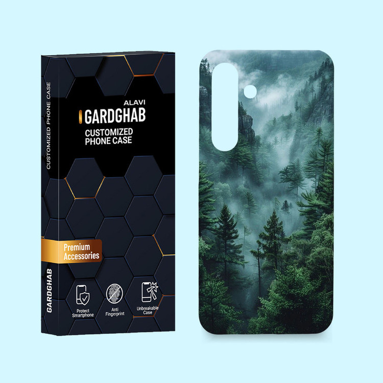 کاور گارد قاب مدل طبیعت مناسب برای گوشی موبایل سامسونگ Galaxy S24
