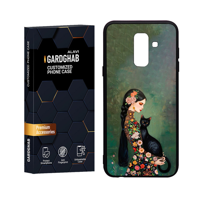 کاور گارد قاب علوی مدل Glass مناسب برای گوشی موبایل سامسونگ Galaxy J8 2018