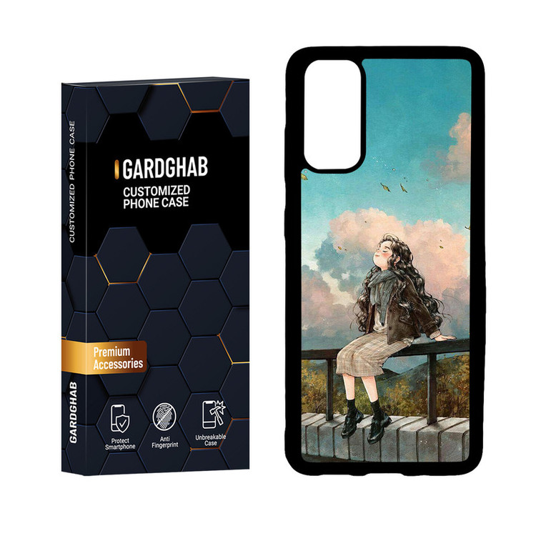 کاور گارد قاب مدل دور ژله ای دخترانه مناسب برای گوشی موبایل سامسونگ Galaxy S20