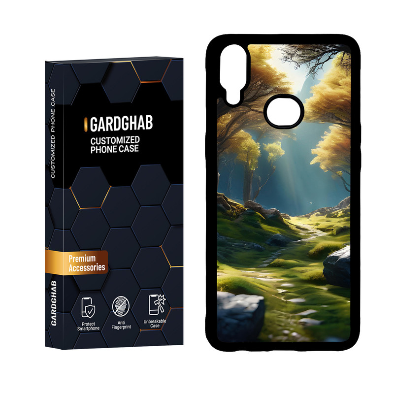 کاور گارد قاب مدل دورژله ای هنری مناسب برای گوشی موبایل سامسونگ Galaxy A10s