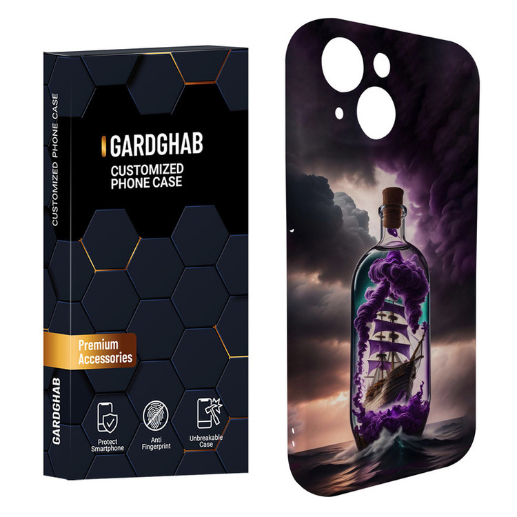 کاور گارد قاب مدل هنری مناسب برای گوشی موبایل اپل iPhone 14 Plus