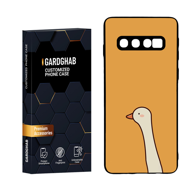 کاور گارد قاب مدل پشت گلس فانتزی مناسب برای گوشی موبایل سامسونگ Galaxy S10
