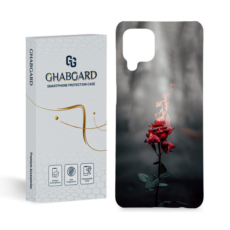 کاور قاب گارد مدل گل مناسب برای گوشی موبایل سامسونگ Galaxy F22 / M32 4G