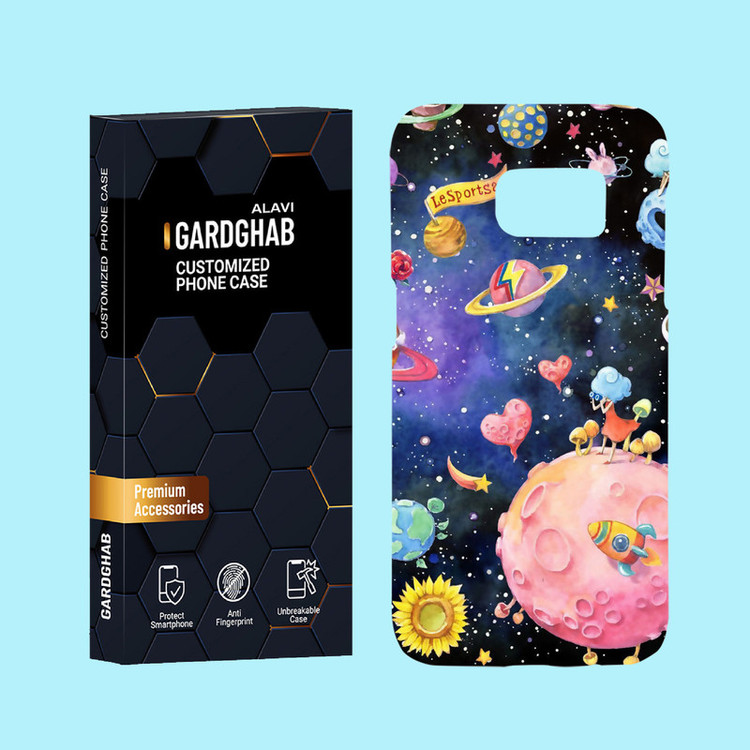 کاور گارد قاب علوی مدل فانتزی مناسب برای گوشی موبایل سامسونگ Galaxy S7