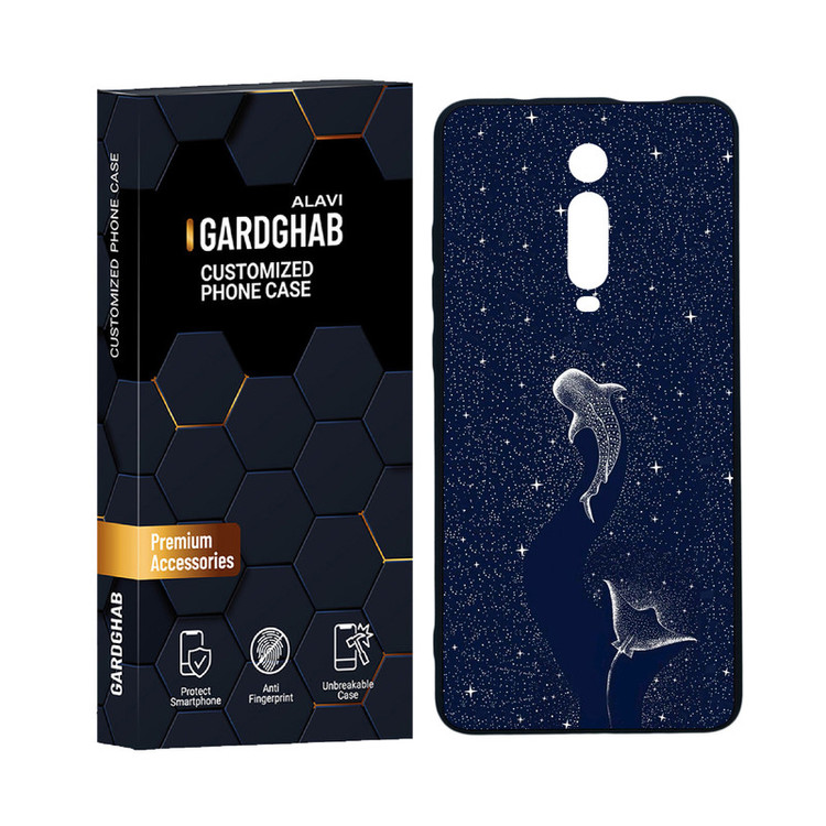 کاور گارد قاب علوی مدل دورژله ای هنری مناسب برای گوشی موبایل شیائومی Redmi K20 Pro