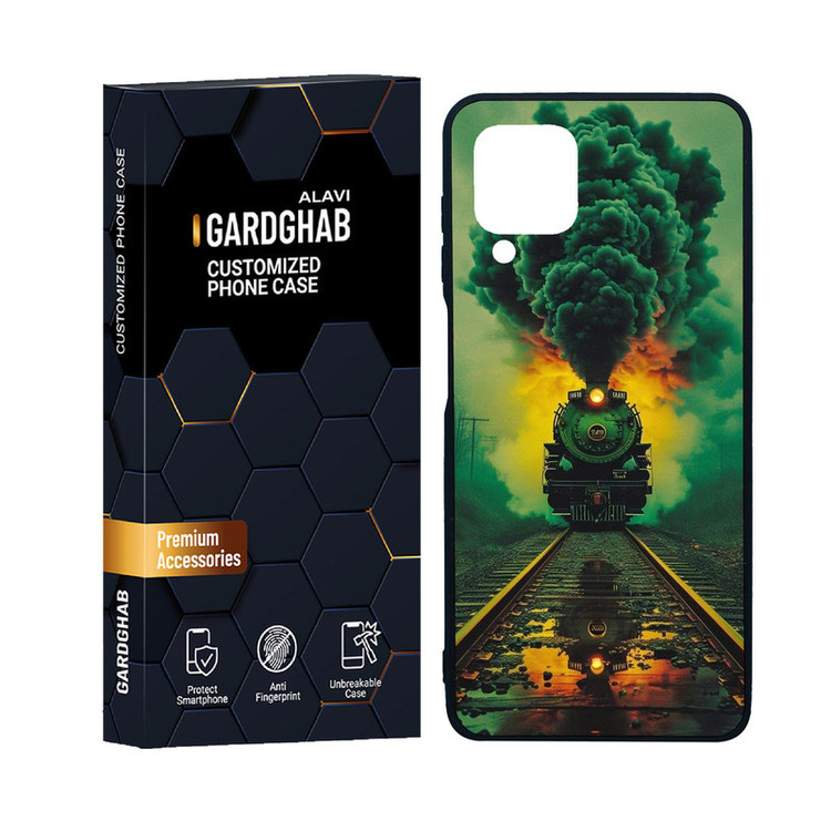 کاور گارد قاب علوی مدل دور ژله ای هنری مناسب برای گوشی موبایل سامسونگ Galaxy M22 4G