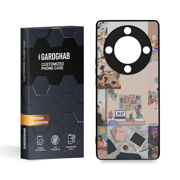 کاور گارد قاب مدل دخترانه مناسب برای گوشی موبایل آنر X9A 5G