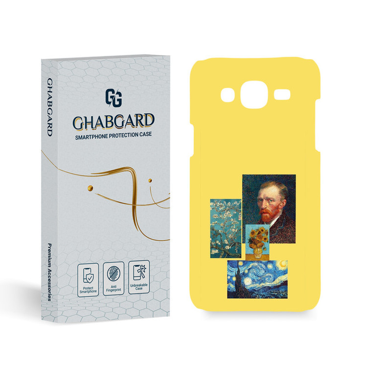 کاور قاب گارد مدل هنری مناسب برای گوشی موبایل سامسونگ Galaxy J5 2015 / J500