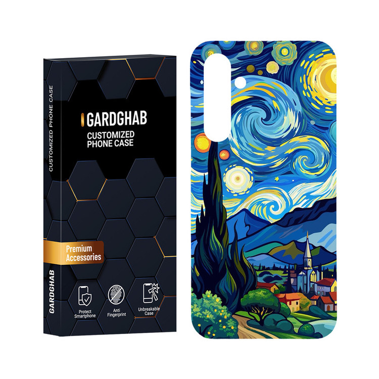 کاور گارد قاب مدل هنری مناسب برای گوشی موبایل سامسونگ Galaxy S23 FE