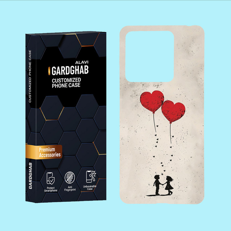 کاور گارد قاب علوی مدل عاشقانه مناسب برای گوشی موبایل شیائومی Redmi Note 13 5G