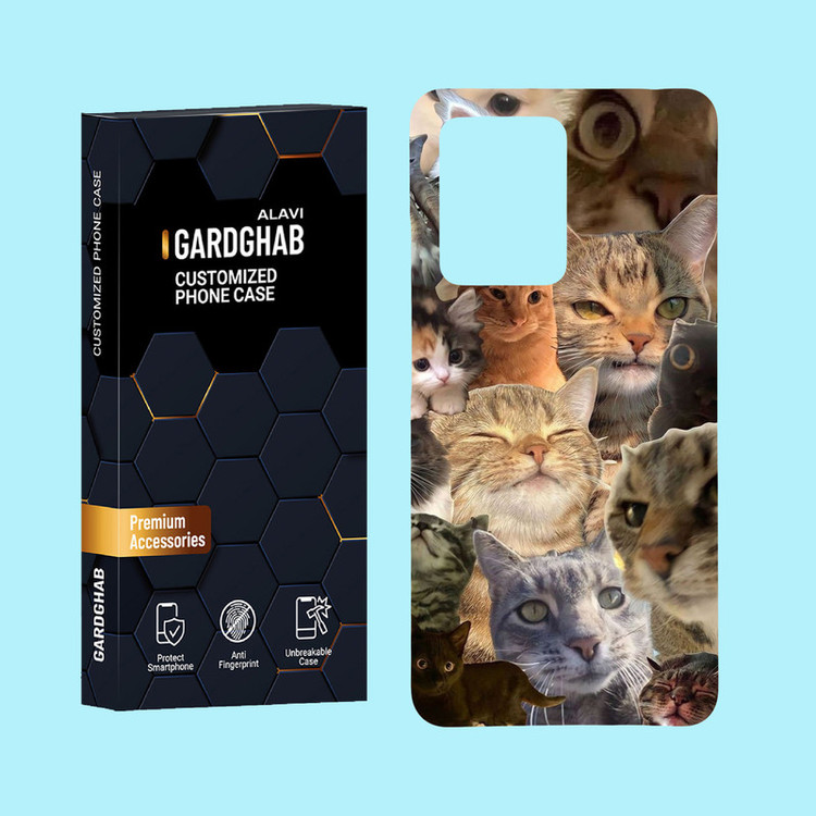 کاور گارد قاب علوی مدل حیوانات مناسب برای گوشی موبایل شیائومی Redmi Note 12 Pro Plus 5G