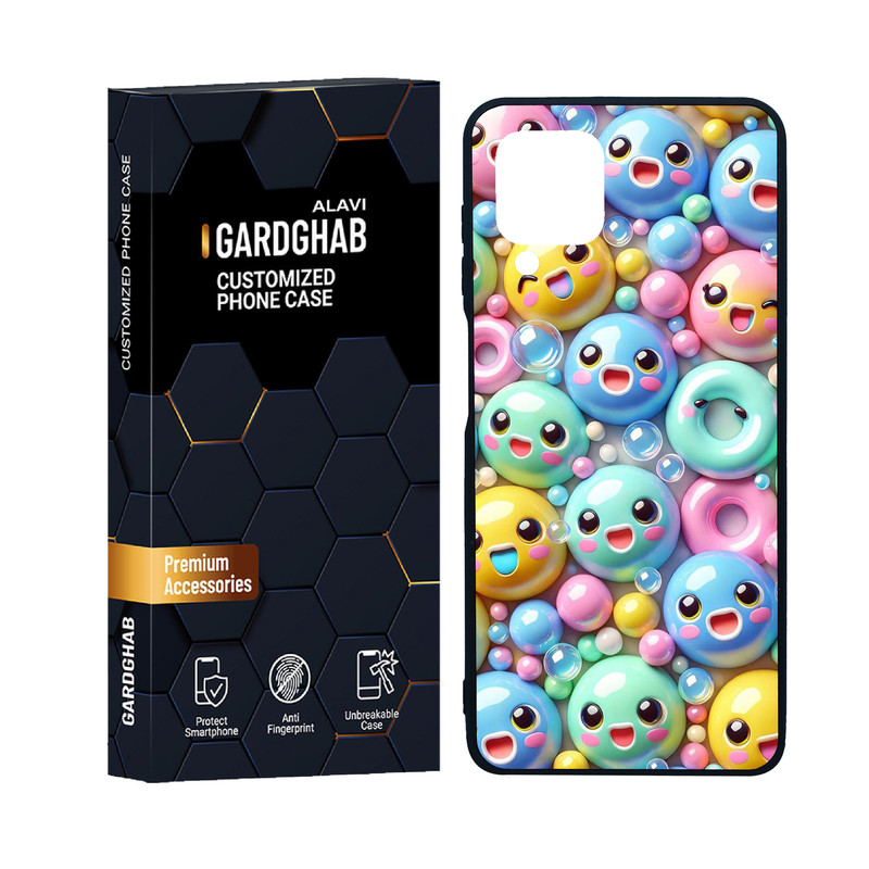 کاور گارد قاب علوی مدل دور ژله ای کارتون و انیمه مناسب برای گوشی موبایل سامسونگ Galaxy M32 4G
