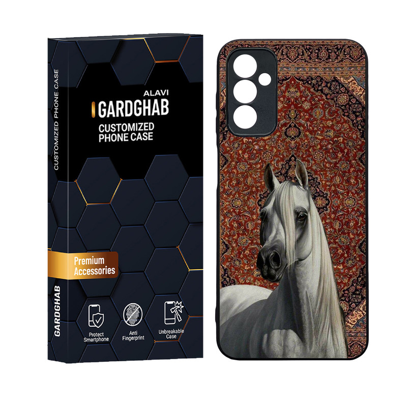 کاور گارد قاب علوی مدل دور ژله ای پشت گلس ایرانی مناسب برای گوشی موبایل سامسونگ Galaxy F13