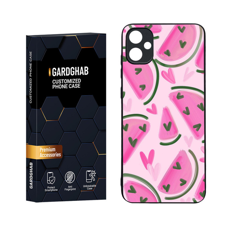 کاور گارد قاب مدل دورژله ای پشت گلس فانتزی مناسب برای گوشی موبایل سامسونگ Galaxy A05