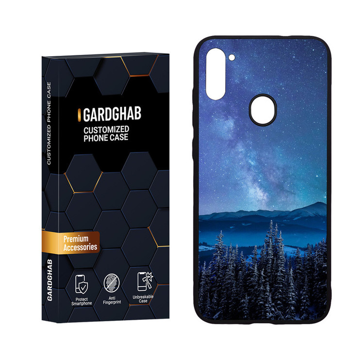 کاور گارد قاب مدل پشت گلس منظره و طبیعت مناسب برای گوشی موبایل سامسونگ Galaxy A11 / M11