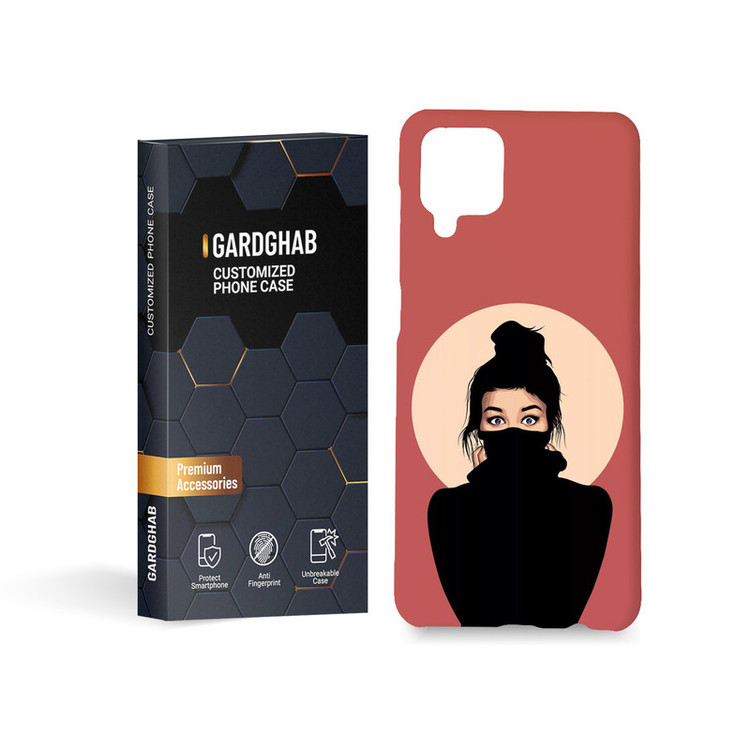 کاور گارد قاب مدل دخترانه مناسب برای گوشی موبایل سامسونگ Galaxy A12